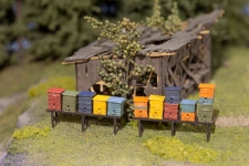 Joswood 40452 - H0 - Bienenkästen (12 Stück)